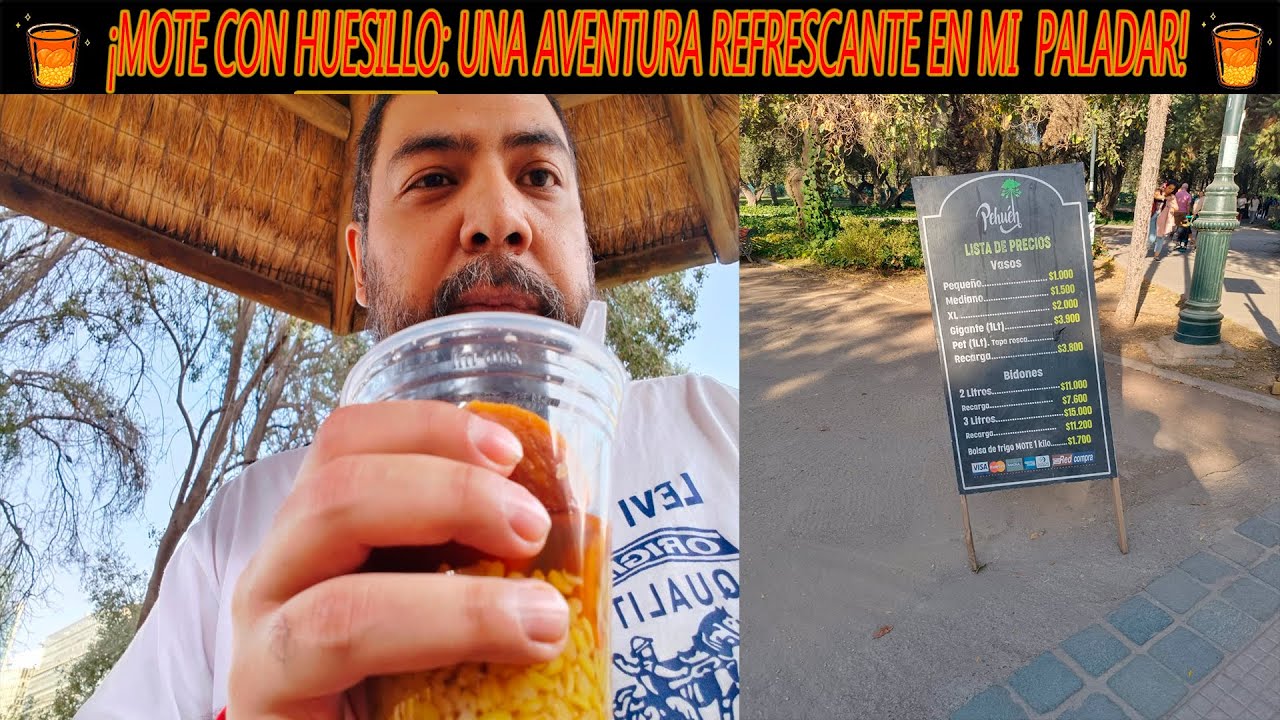MI REACCIÓN HONESTA AL PROBAR MOTE CON HUESILLO POR PRIMERA VEZ