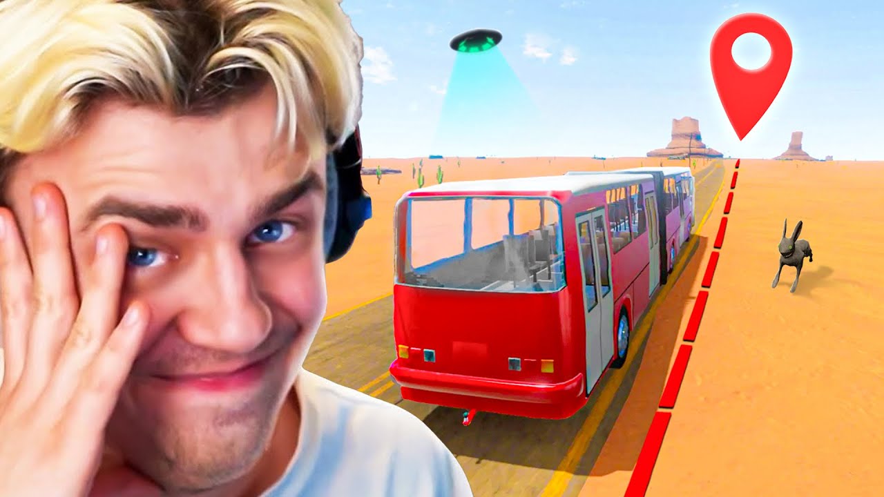 Ich fahre mit einem Bus durch die Wüste! (war ne scheiß idee)