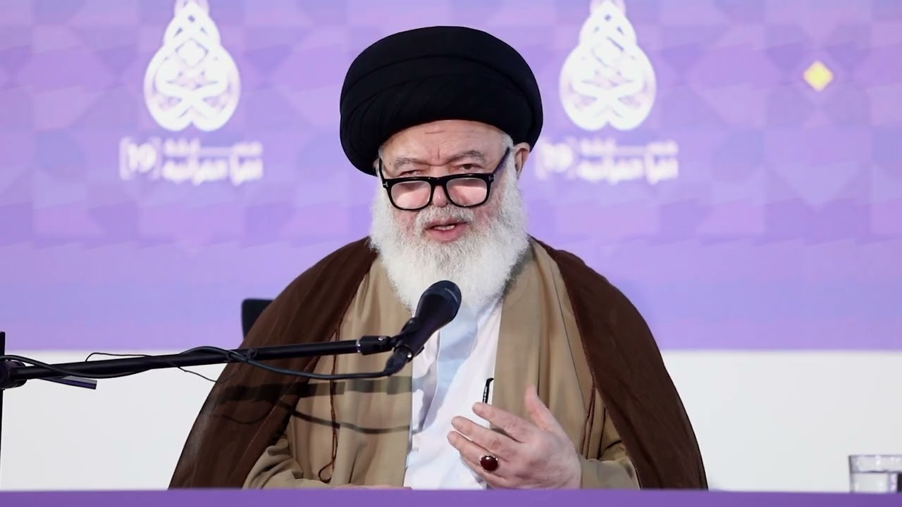 25-10-2025 كلمة العلاّمة الغريفي بالحفل الختامي لمسابقة اقرأ القرآنية التاسعة عشر - جمعية اقرا -عالي