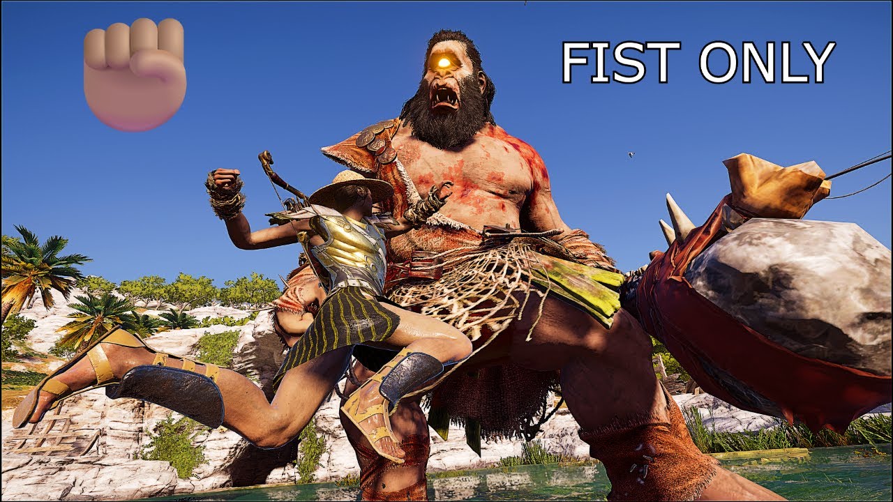 Fist Fighting Giants! in Assassin's Creed Odyssey