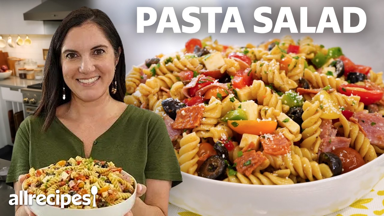 Trying the Top Rated Pasta Salads on AllRecipes.com 🏆 Vinegar Antipasto, Chef John’s Macaroni Salad