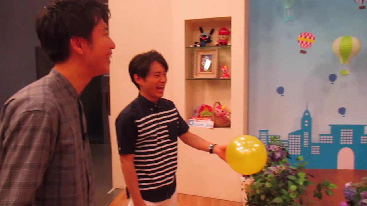 ＊小沼アナ・愛ちゃんの爆笑風船わり