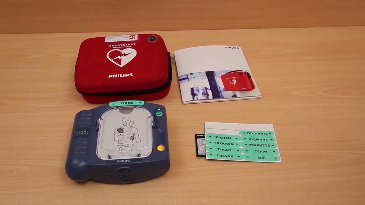 YLEA - Mise en service défibrillateur Philips HS1