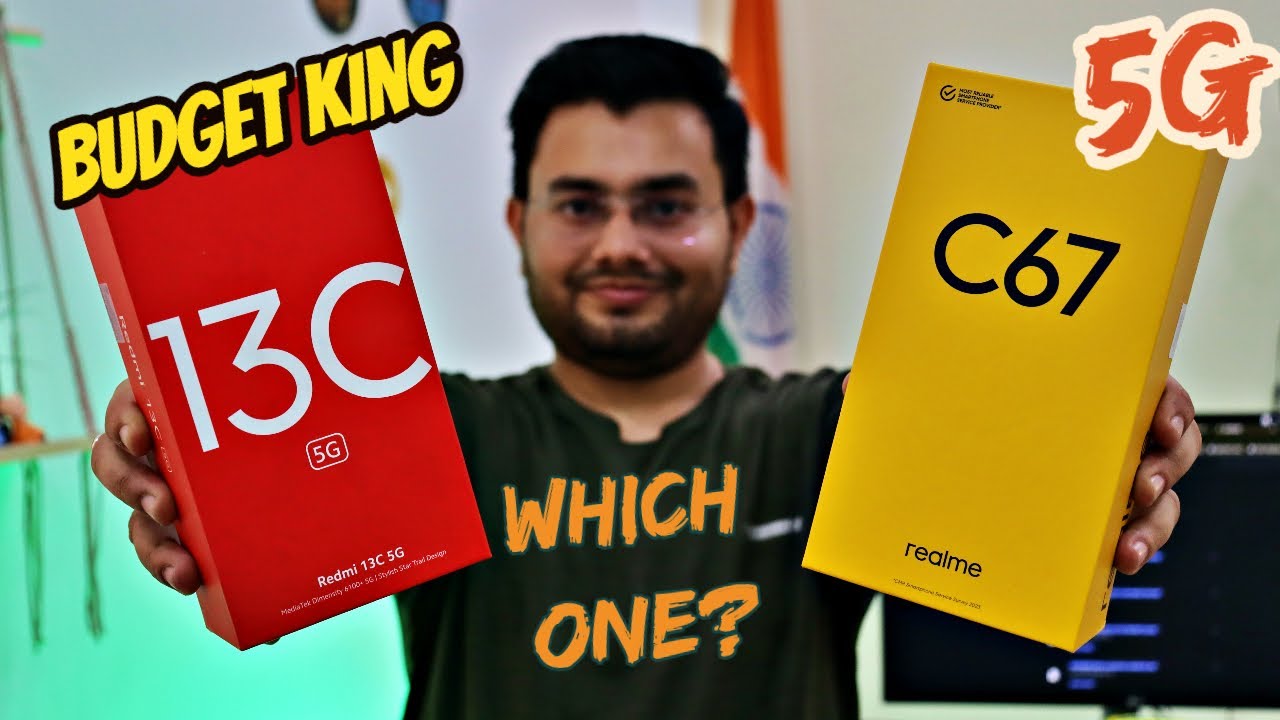 Realme C67 vs Redmi 13C: Budget Smartphone Showdown! 📱