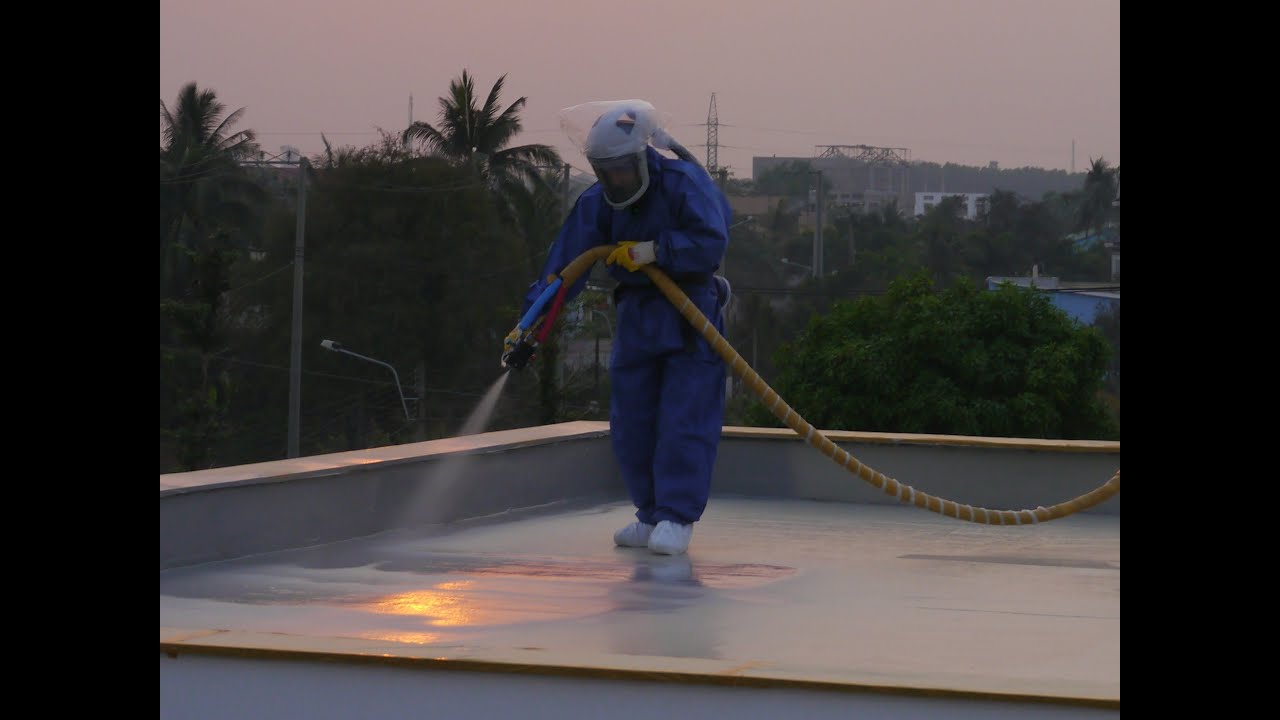 GEPOTECH high-end coating for roof waterproofing (hot spray application)