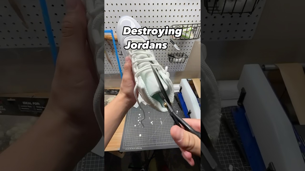 What Do You Think? #destroying #jordans #asmr #jordan11 #sneakers #sneakerhead #fyp