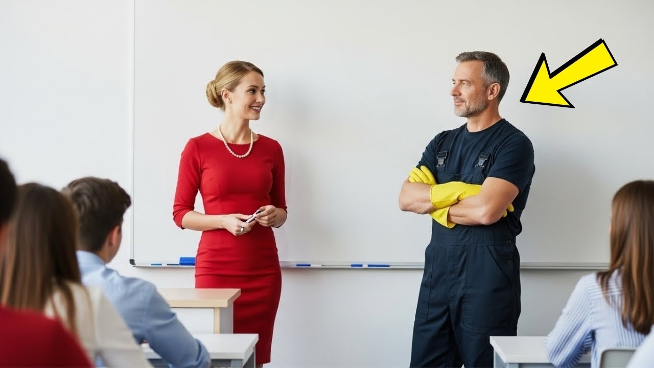 „Löse diese Gleichung – dann heirate ich dich“, spottete der Professor. Der Hausmeister löste sie.
