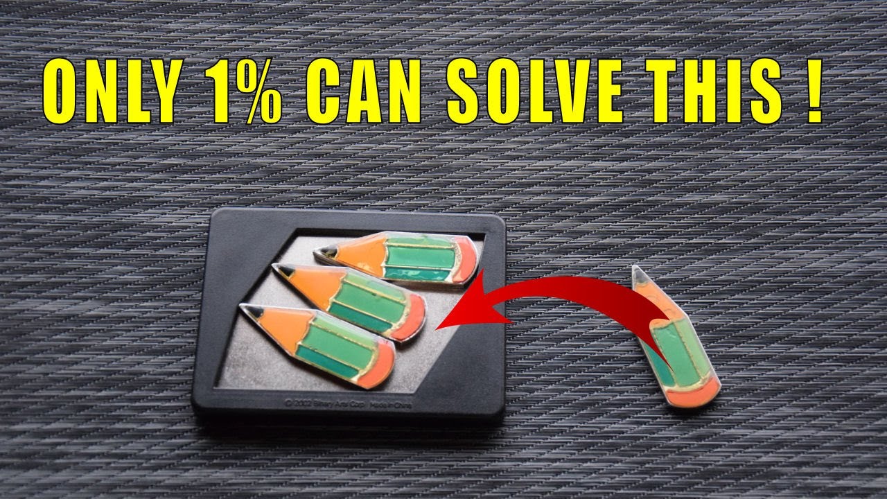 OMG!😱Can YOU Outsmart The Pencil Puzzle?
