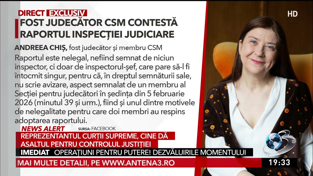 Reprezentatul ÎCCJ explică! Tensiuni între judecători și premierul Bolojan
