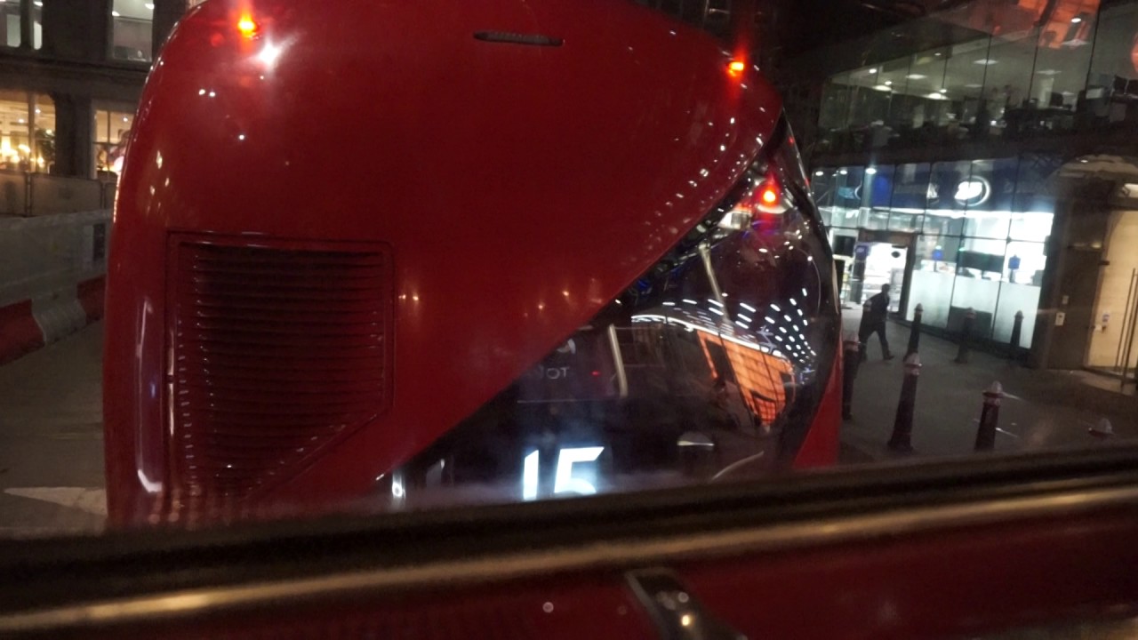 Ride inside a vintage AEC Routemaster double decker bus on London route 15