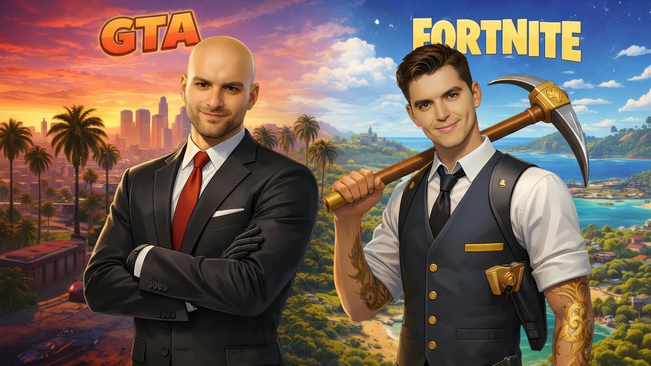 🔴FORTNITE - 15:00➡️17:30 | GTA ONLINE - 17:30➡️19:30