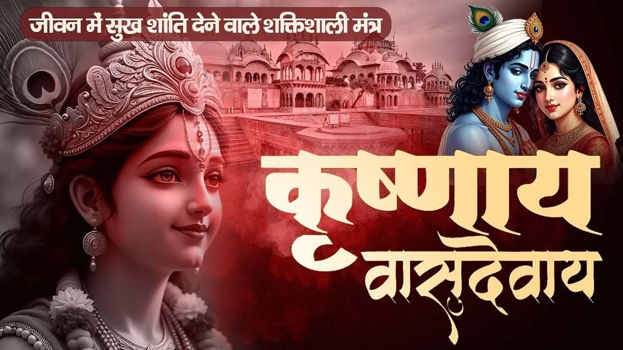 कृष्ण मंत्र 108 बार | कृष्णाय वासुदेवाय | Krishnaya Vasudevaya | Powerful #krishnabhajan 2026