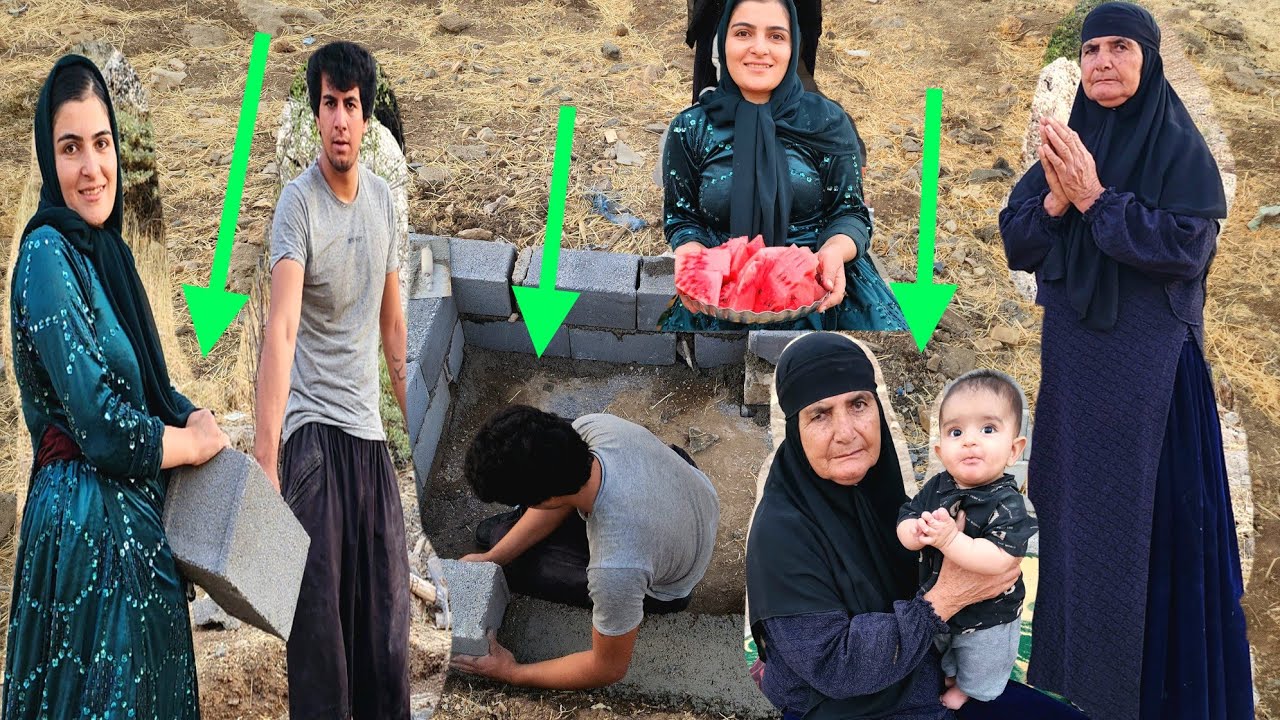 Zeb and Grandma's incredible joy when Master Ali started building the toilet!🙏❤🏠