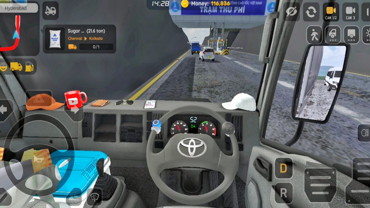 Minitruck Simulator Vietnam GamePlay - Vietnam Roads Offroad Driving - Android GamePlay