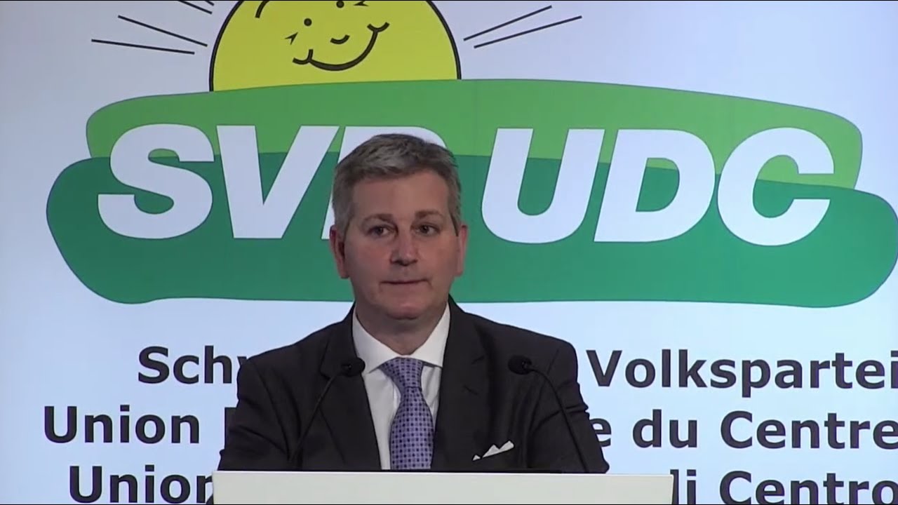 Begr&uuml;ssungsansprache, St&auml;nderat Marco Chiesa, Parteipr&auml;sident