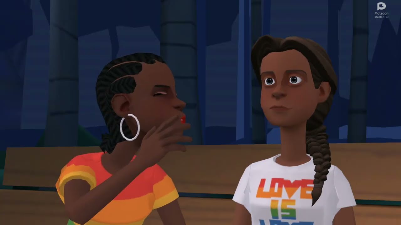 Careful What You Wear:Christian Tricked By Gay Friend|Christian animation| Plotagon - glory to God✝️