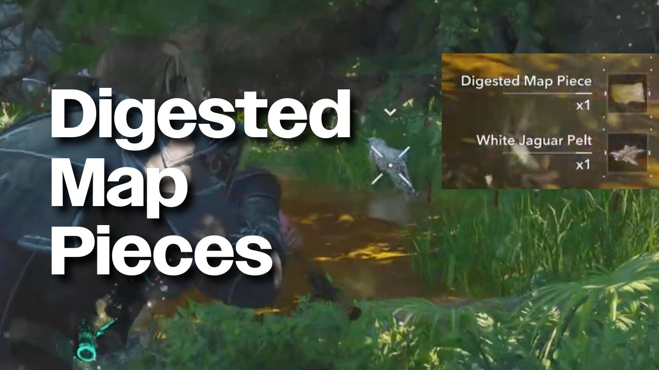 How To Get Digested Map Pieces &mdash; Black Flag Resynced | Restored Digested Map, White Jaguar Farm