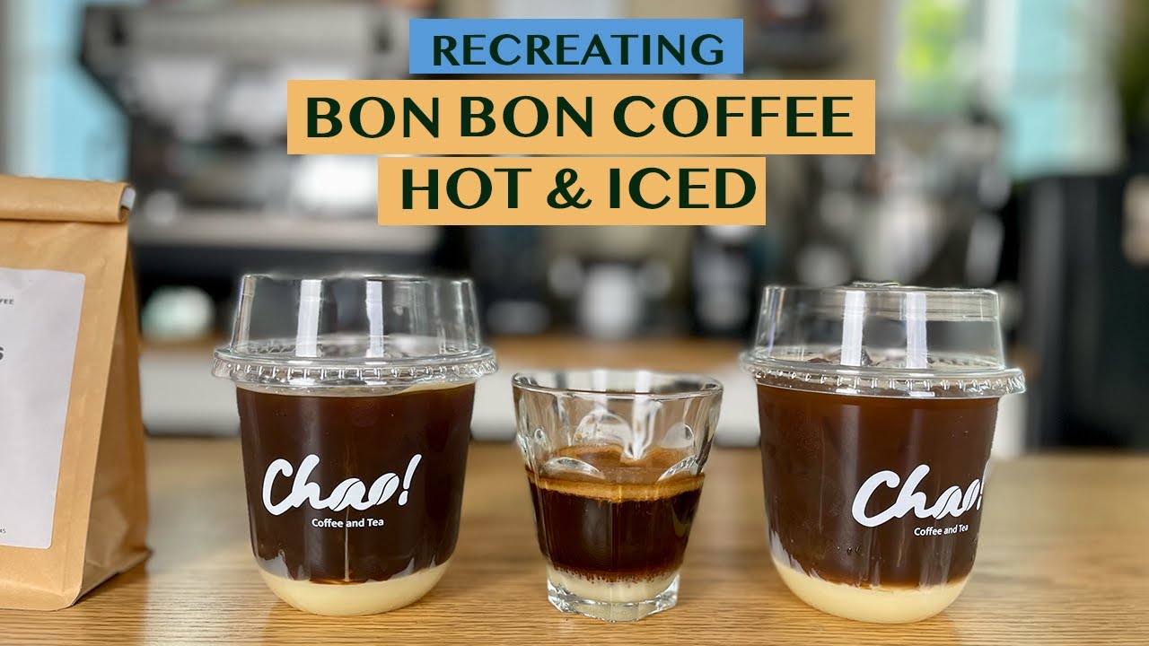 HOW TO MAKE BOMBON CAFE: HOT & ICED