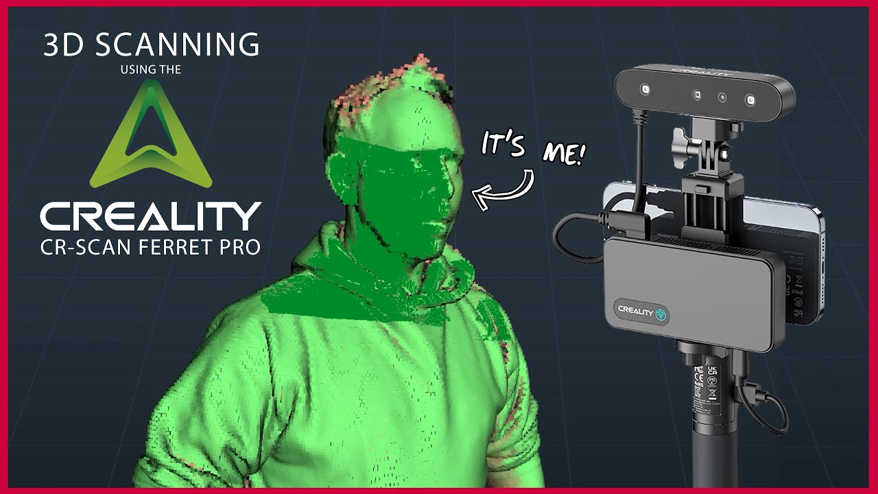 3D Scanning for Model Railways | Creality CR-Scan Ferret Pro