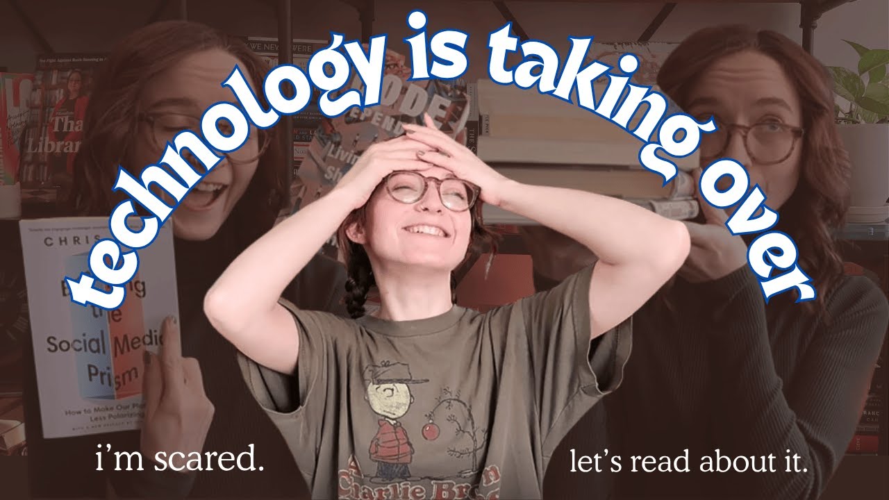chronically-online woman reads about technology 🤖 non-fiction november reading vlog