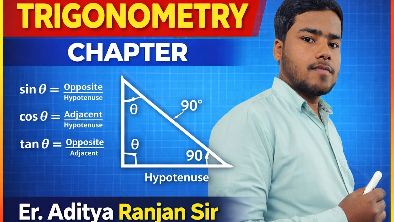 Trigonometry for class 10th by Er. Aditya Ranjan sir