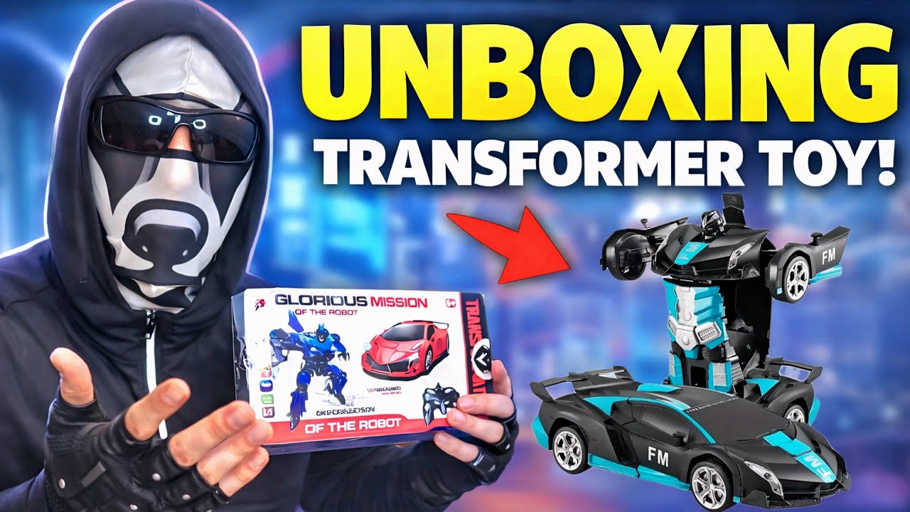 This Toy Car Transforms Into a Robot 🤯 | Unboxing & Drive Test