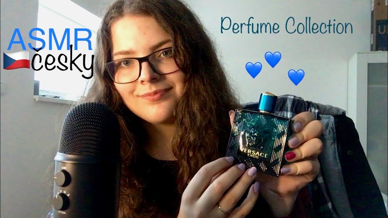 ASMR CZ Perfume Collection | Glass Tapping & Czech Whispers 🇨🇿