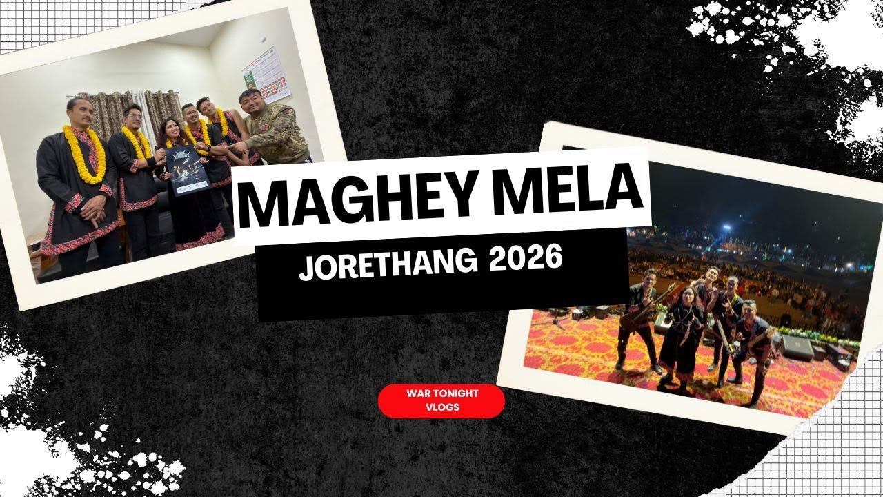 Metal at Maghey Mela 2026 | WAR TONIGHT Live in Jorethang, Sikkim (Vlog)