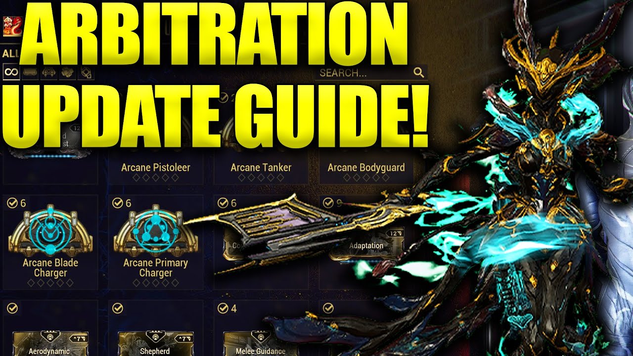 Run Abitrations For New Arcanes & Mods In The Shop! Warframe Updated Guide
