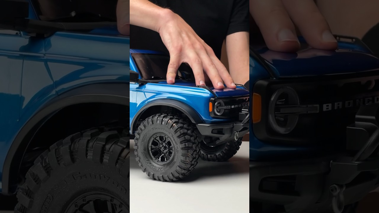 Bronco by Traxxas TRX4. 1/10 scale remote control crawler. #rc #rccar #rccrawler