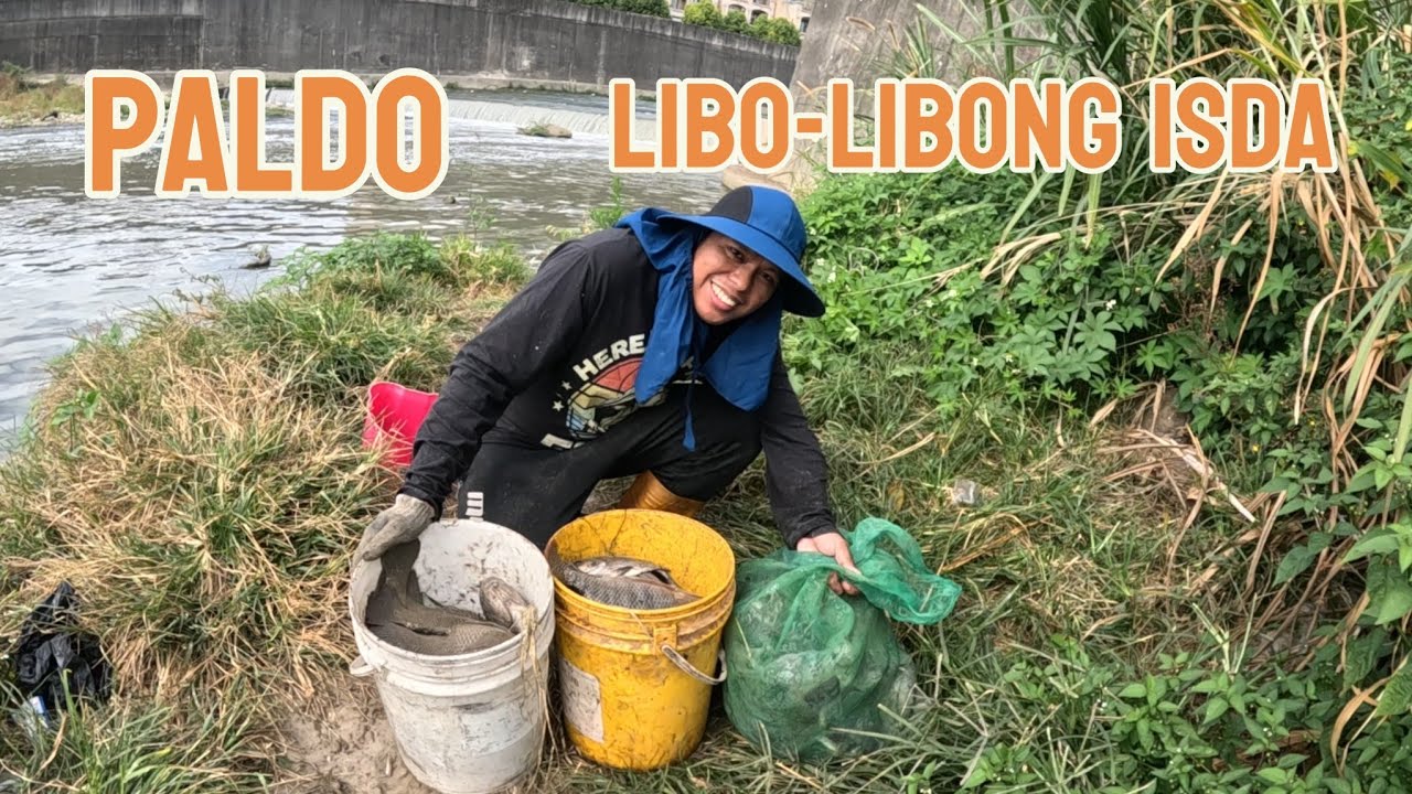 JACKPOT! SPOT NI TATAY TAIWANESE LIBO-LIBONG ISDA ANG NAKATIRA SA ILOG NA ITO