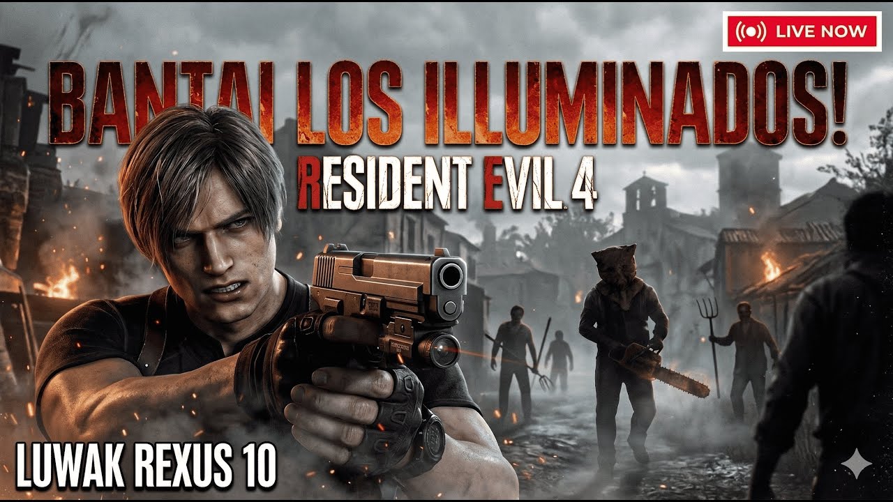 Main Santai Resident Evil 4 Bareng Luwak Rexus 10