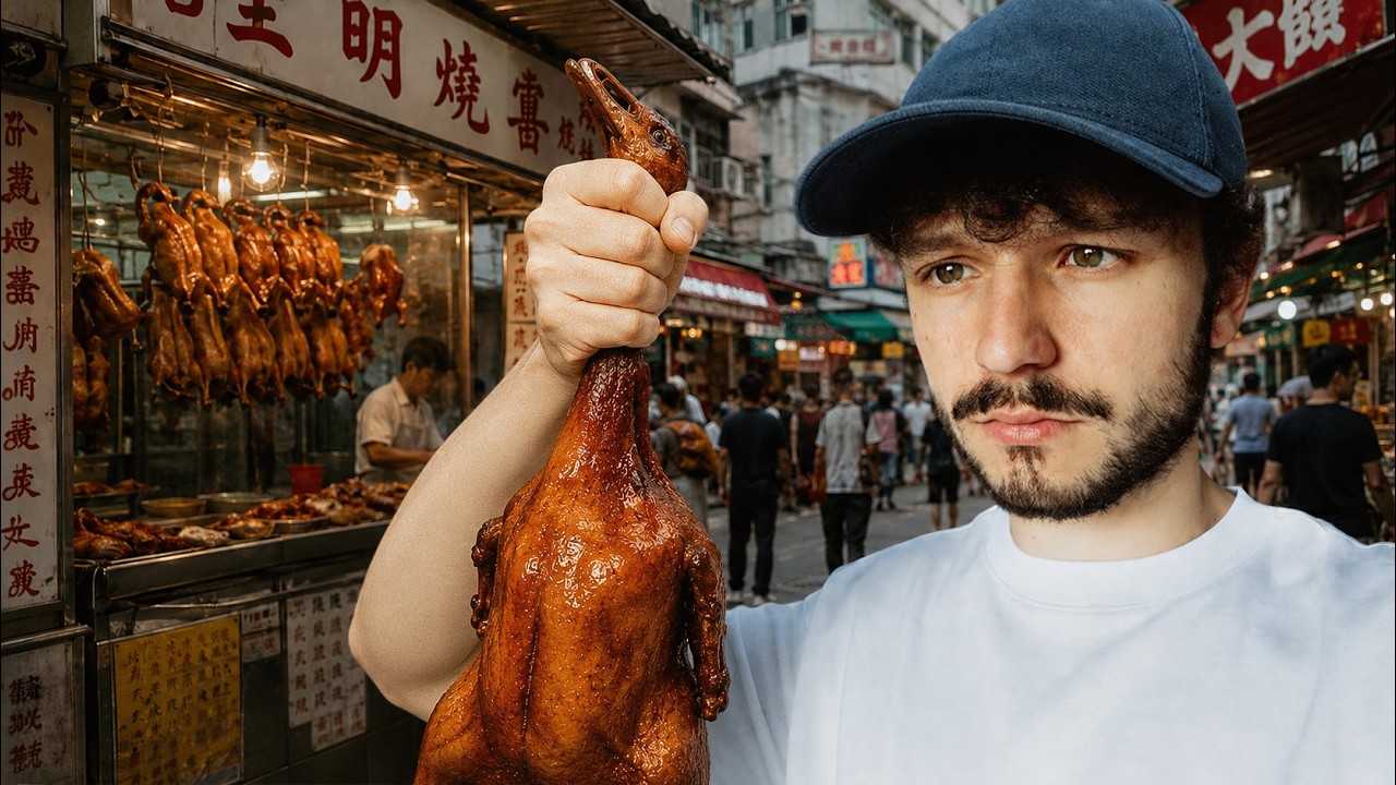 COMIDA 1€ vs 150€ en Hong Kong ¿Vale la pena?