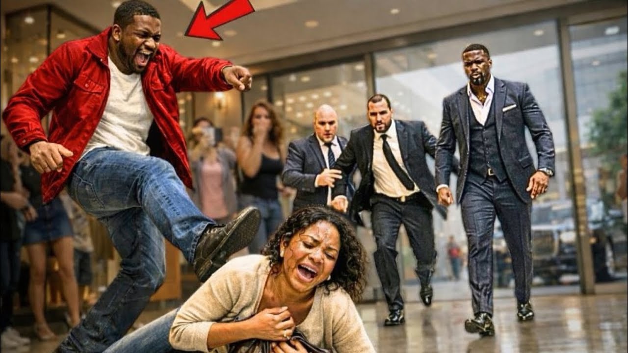 Unaware His Poor, Abandoned Ex Is Now Married To a billionaire, He Kicked Her At The Mall. 