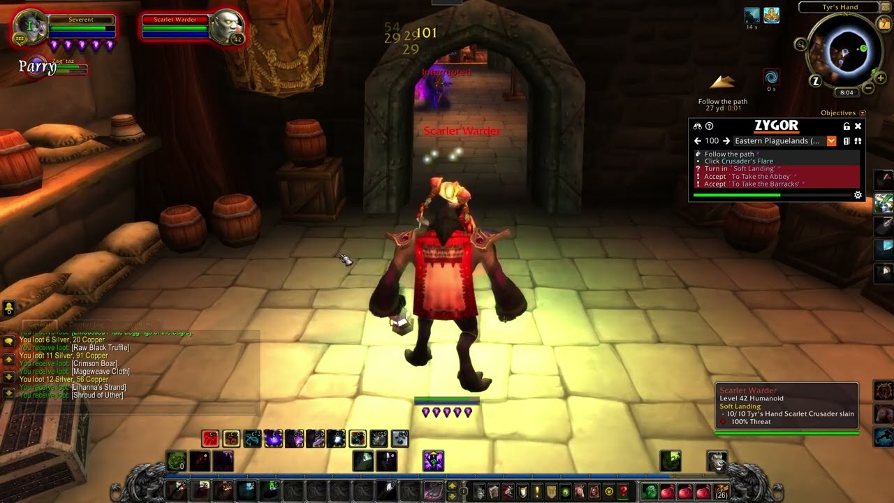 SeaCaptain ASMR Worgen Warlock Playthrough #16 (Soft Spoken)
