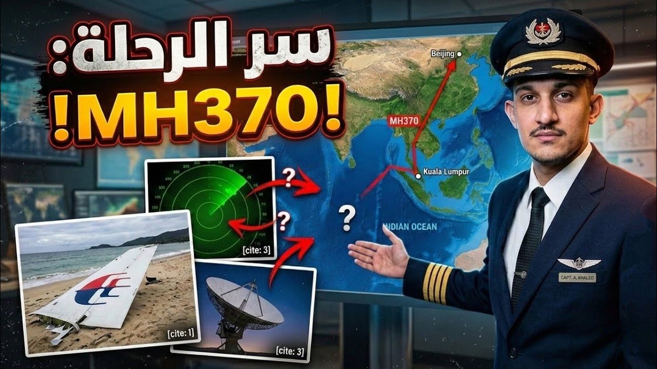 اختفت في السماء… ماذا حدث للرحلة MH370؟ القصة الكاملة🔥