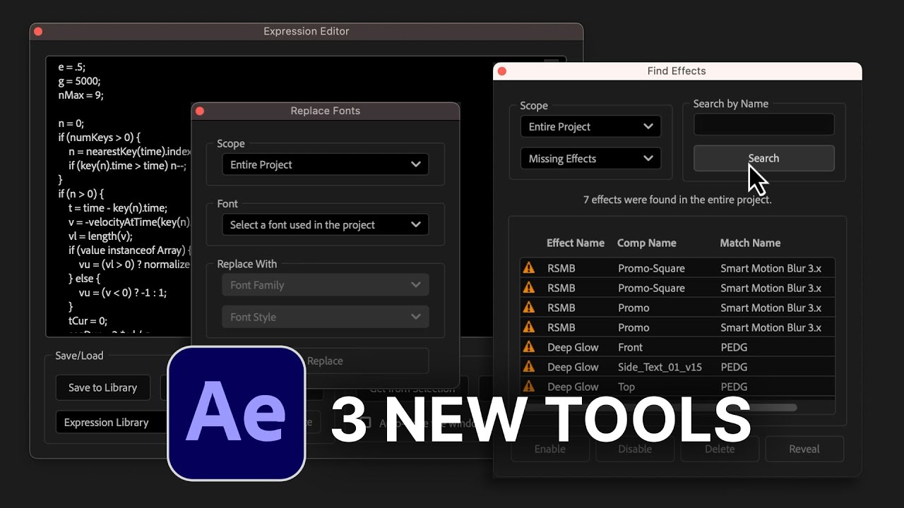 3 New Tools for After Effects | MoBar Update