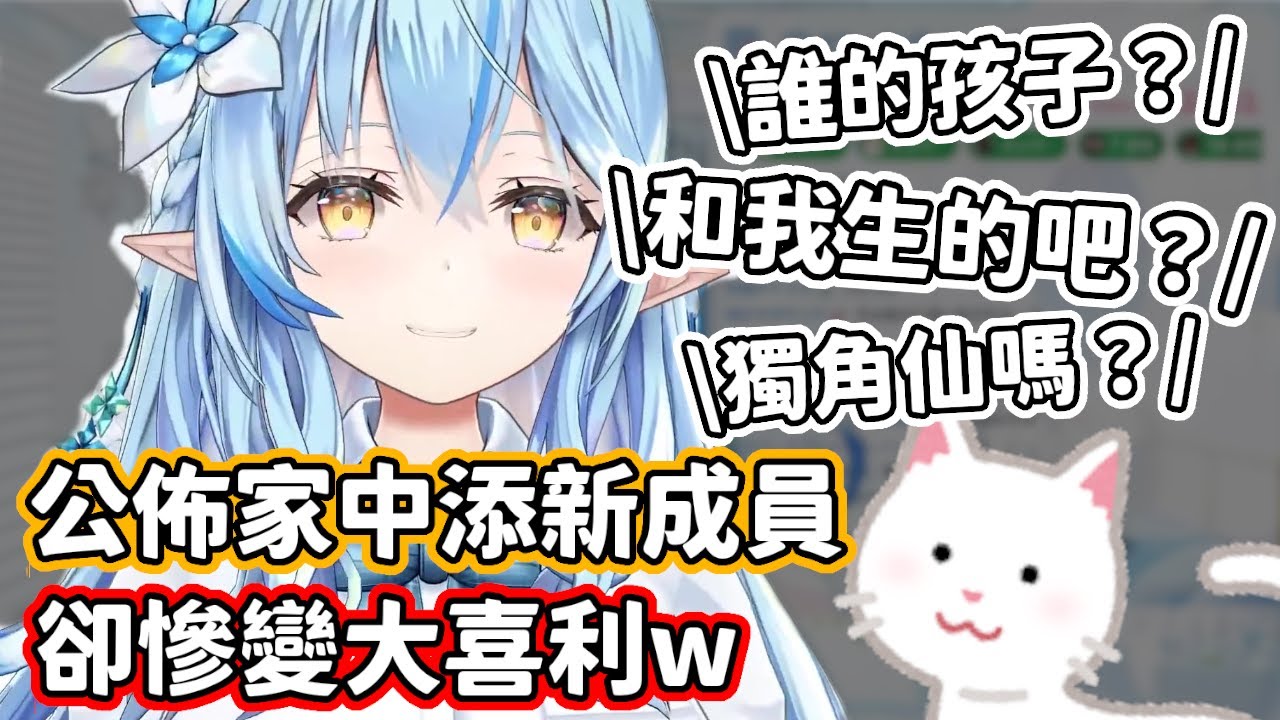「不想回到家被寂靜包圍…」感到寂寞的菈米準備養貓咪！但才剛公佈就變大喜利現場了w【雪花菈米】【hololive中文】