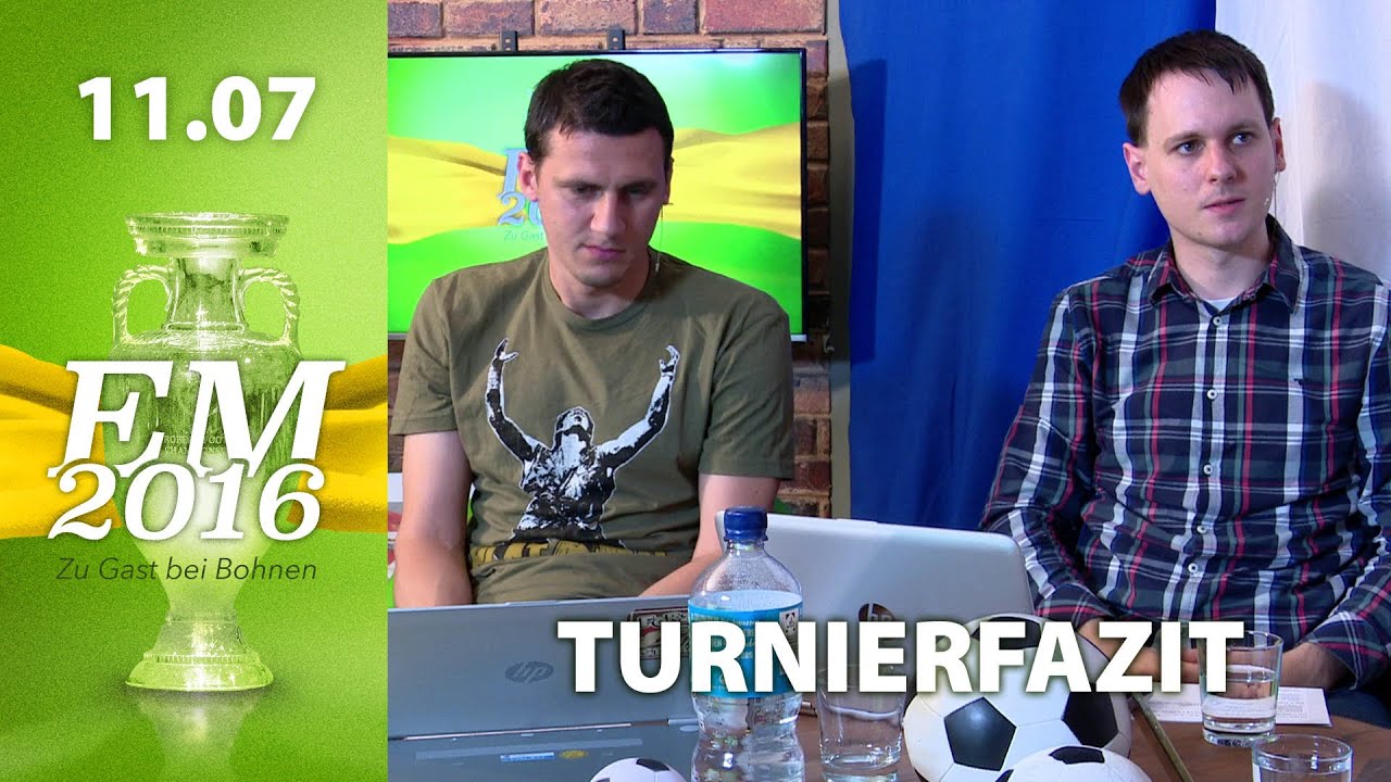 [2/2] Finalanalyse und Turnierfazit | Rocket Beans TV EM-Studio | 11.07.2016