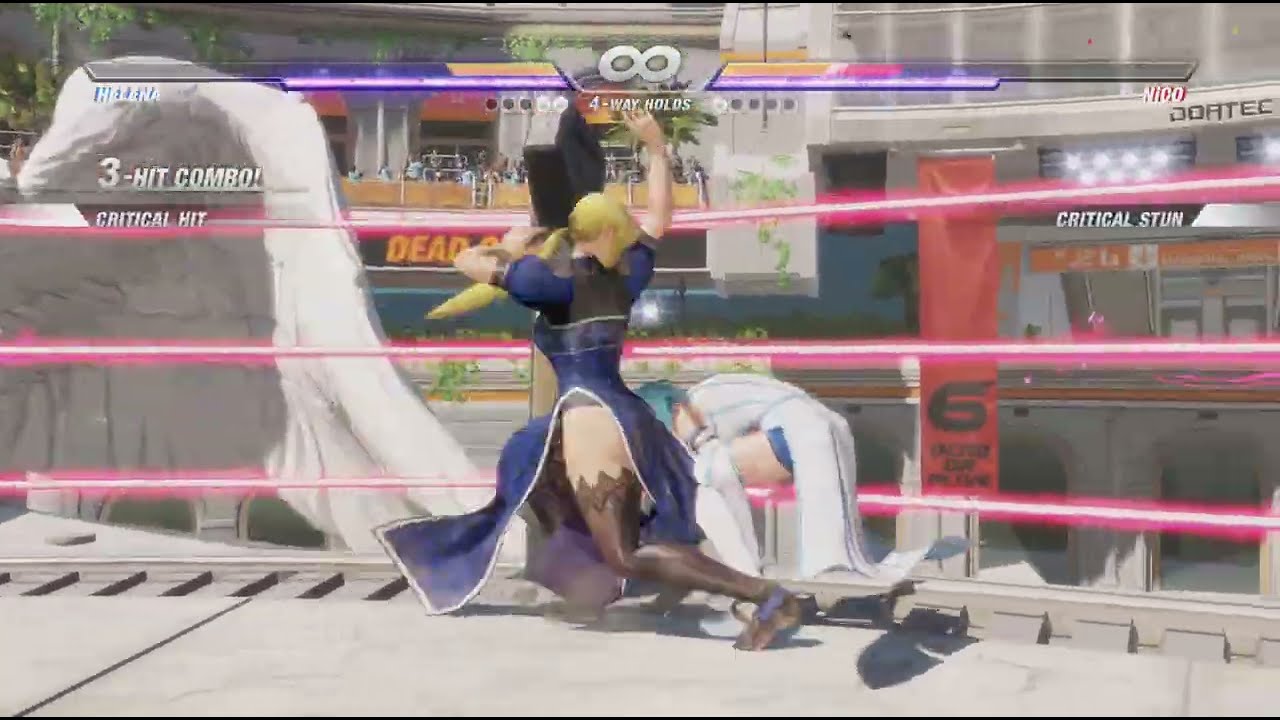 DEAD OR ALIVE 6 Helena vs Nico