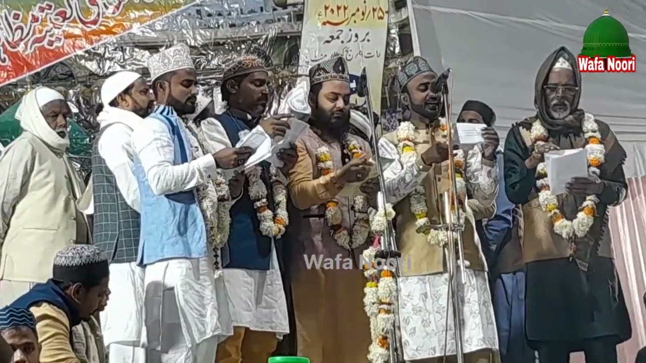 हम है रजा के चाहने वाले Anjuman farookiya kutban Sahid Banaras जशने ईद मिलादुन्नबी लोहता chadi mela