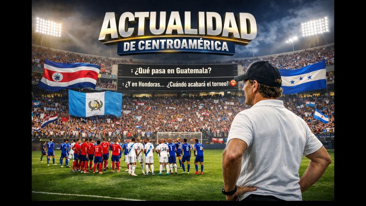 HAY NOVEDADES EN CENTROAMERICA...! ⚽︎⚽️🏟️