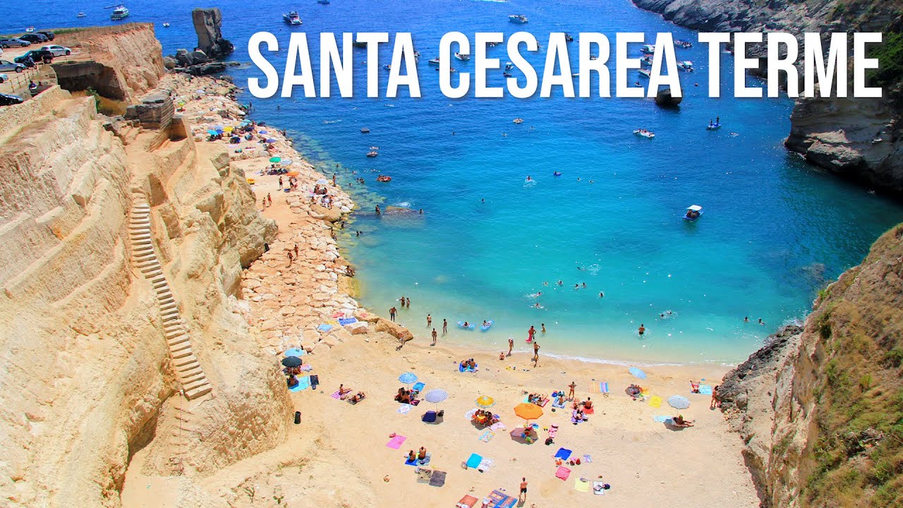 SANTA CESAREA TERME - Porto Miggiano - 4k Video - Salento