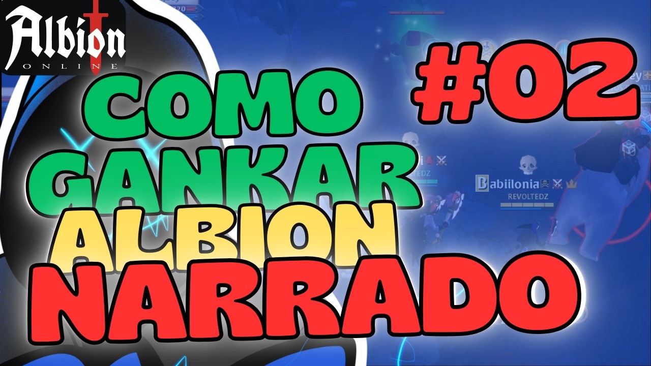 COMO GANKAR NO ALBION ONLINE + NARRA&Ccedil;&Atilde;O COMPLETA 🤬  - 2025