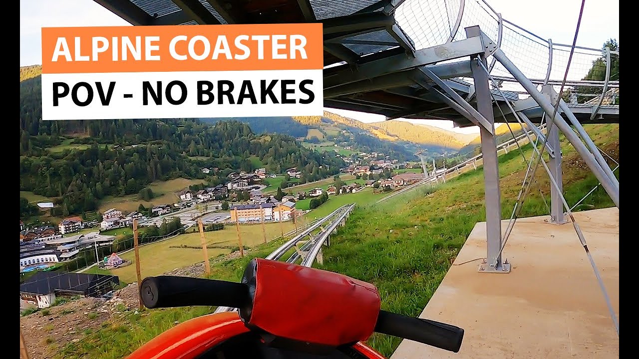 Kaiserburg Alpine Coaster - POV In HD - No brakes