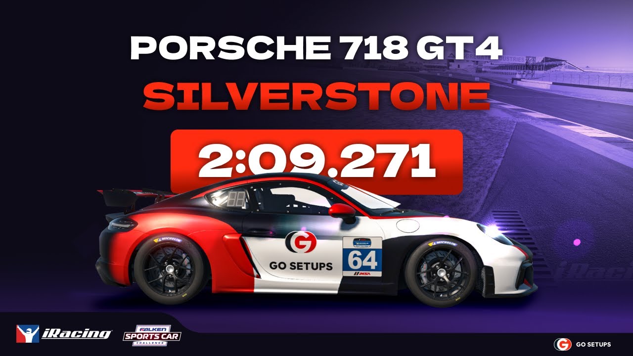 iRacing | Porsche 718 GT4 - Silverstone GP - FTSCC - 2025 S3 Week 7 | Hotlap