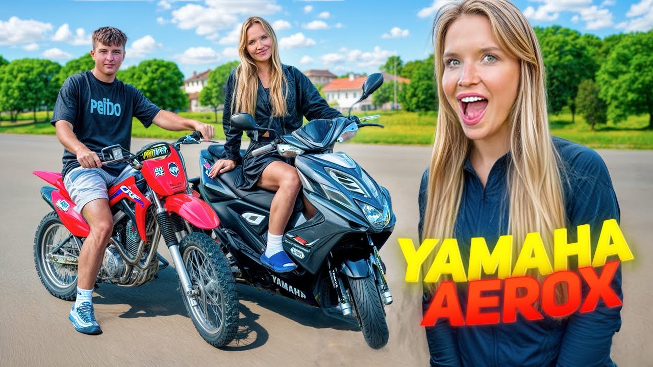 ZMIENIŁAM HONDE ZA AEROXA
