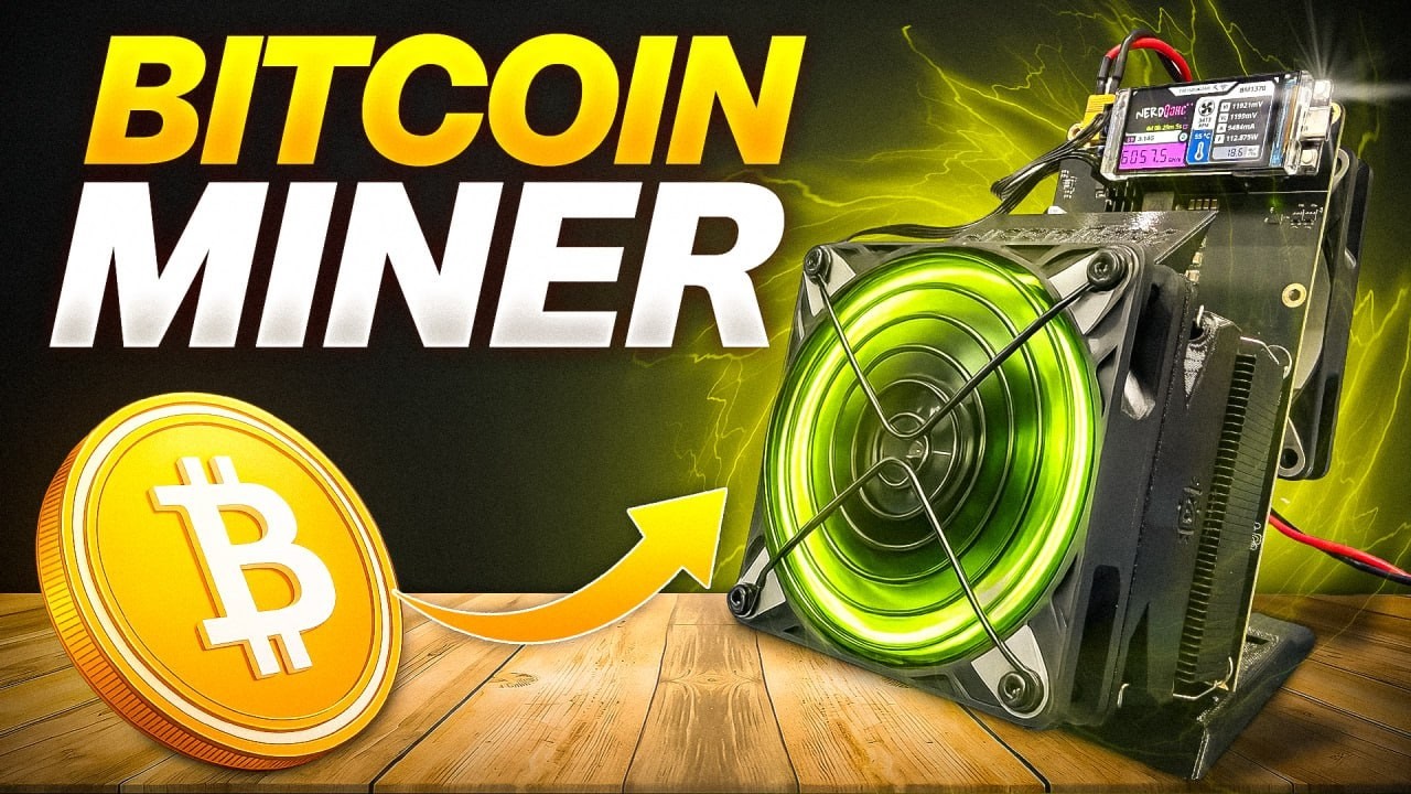 NEW Home BITCOIN Miner could Earn you 3.125 BTC!
