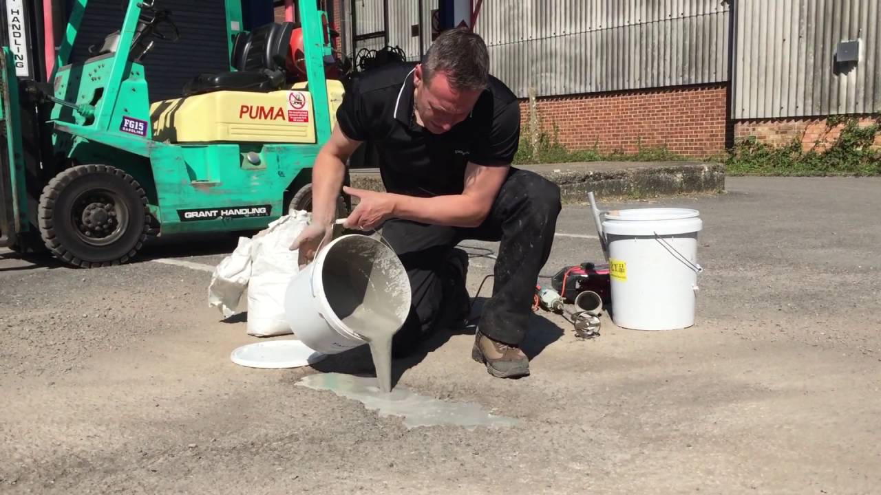 FastPatch 3-2-1 pourable repair - How to fill a pothole