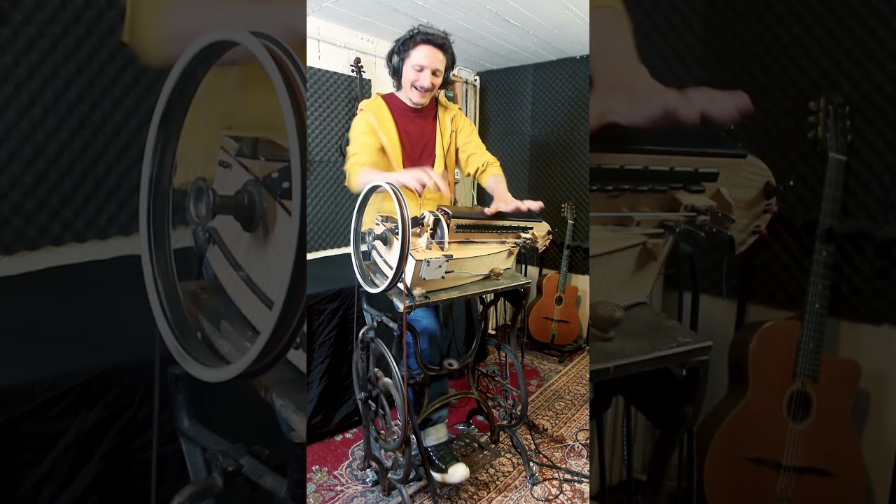 🔥Enter Sandman // Metallica🤘 Sewing-Gurdy Cover
